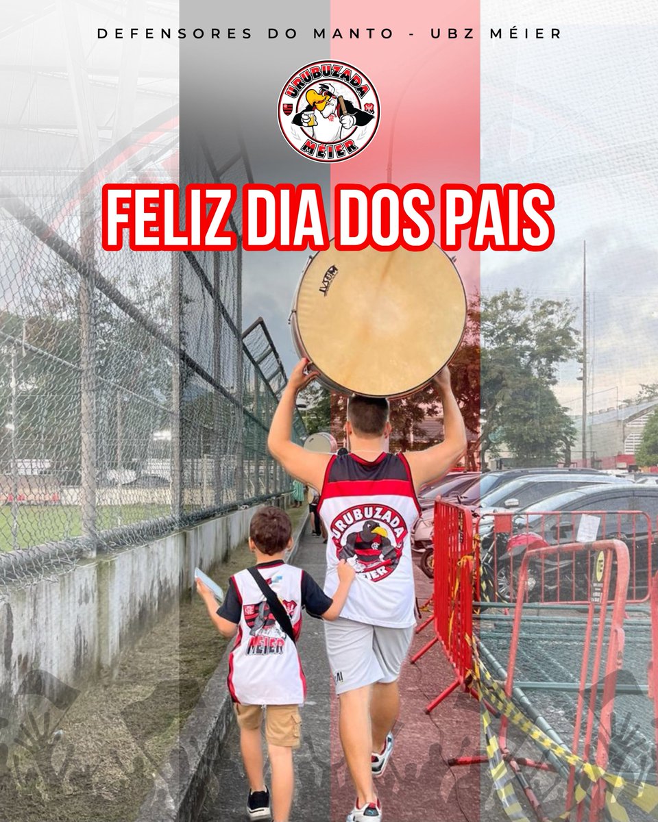 MeierUrubuzada's tweet photo. A Urubuzada Méier deseja a todos os Defensores do Manto e a toda Nação Rubro Negra um feliz dia dos pais. 

Amor passado de geração em geração. 

OS DEFENSORES DO MANTO 🔴⚫️ https://t.co/05FdjwdaAb