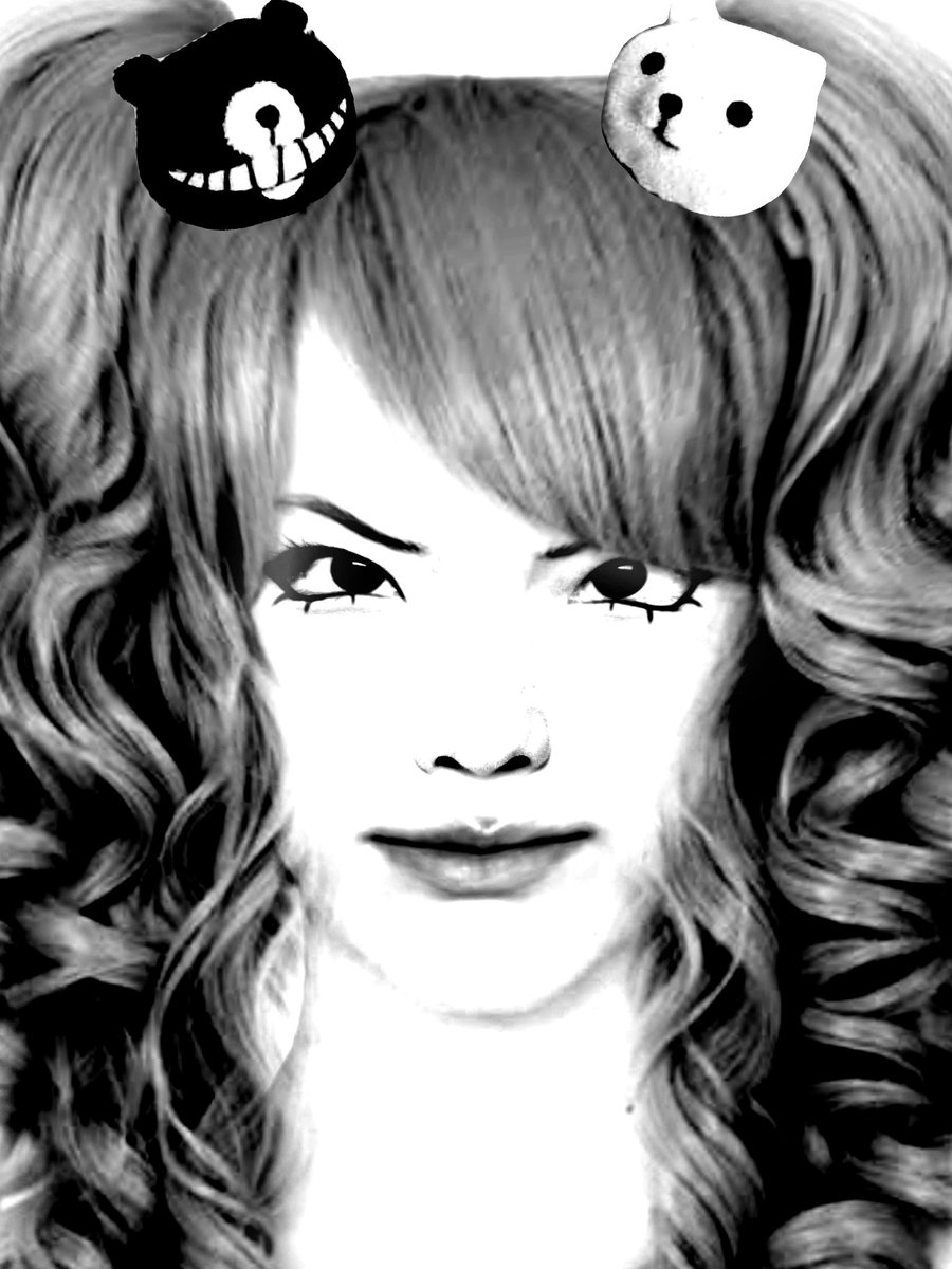 jumojosh's tweet photo. danganronpa characters photobashed pt3 🫩#mukuroikusaba #junkoenoshima #aoiasahina #yasuhirohagakure #danganronpa https://t.co/5u1GCLnH84
