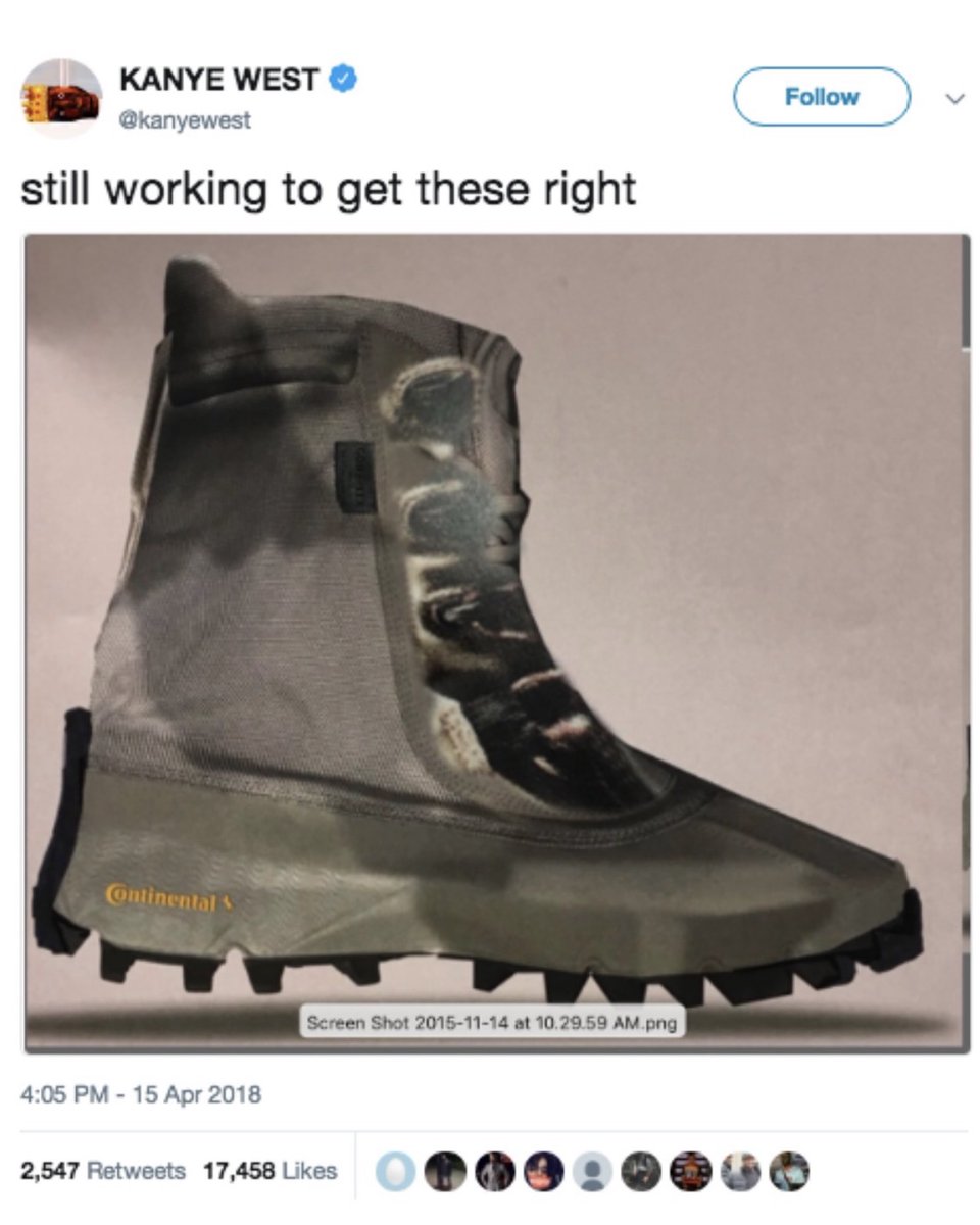 DodoFits's tweet photo. Sad to think that we will never get the Yeezy 1050 Boots https://t.co/eg9CFe2yHx