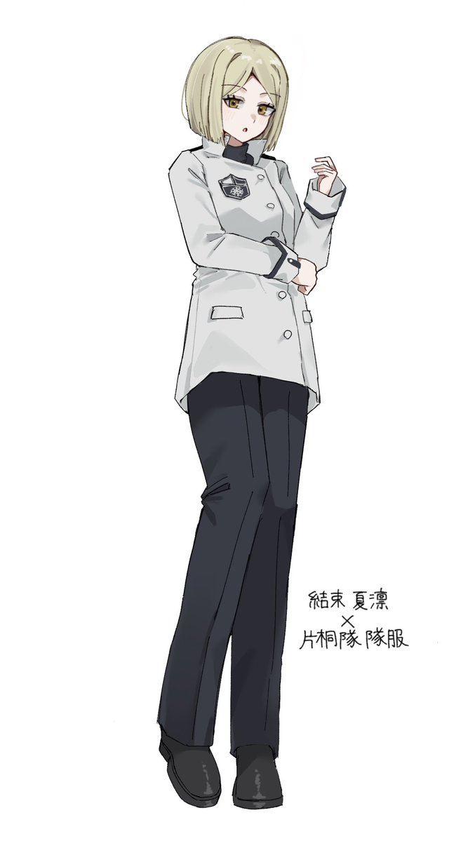 x_xMISOx_x's tweet photo. オペレーターも隊服着てみて欲しい⑤ https://t.co/luwrFfY9Xl