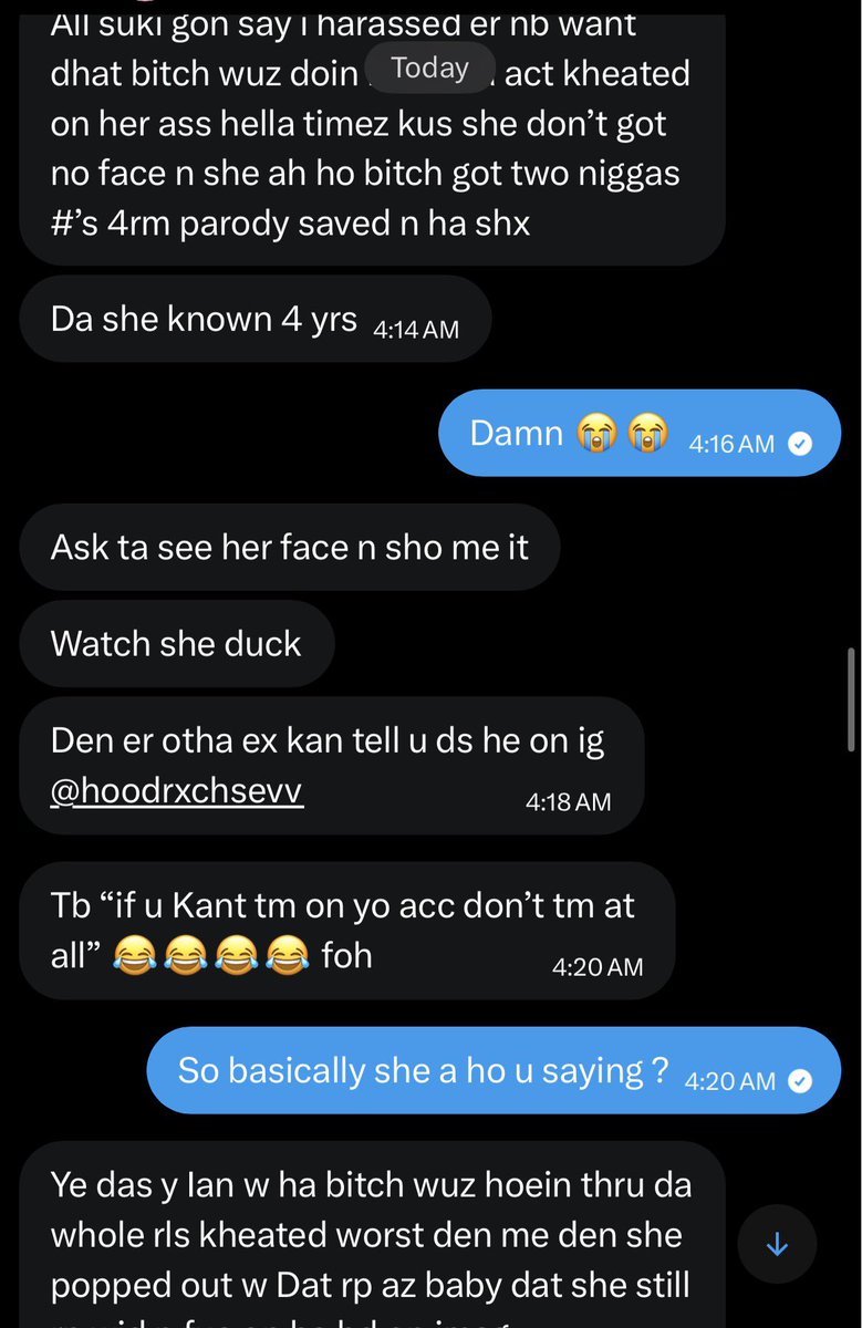 slimemlb's tweet photo. Look at u @bapematics trying be friends with me ho ass nigga 😂😂 https://t.co/SwBsIwec5k