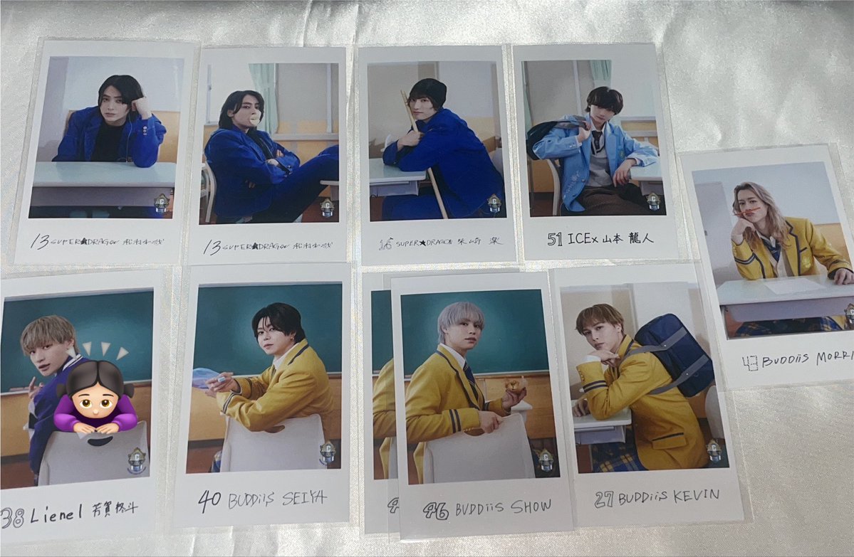 _u2ncly's tweet photo. EBiDAN THE LIVE 2026 隣の席 ミニフォト 買取

譲：SEIYA MORRIE KEVIN SHOW 松村和哉 柴崎楽 山本龍人 

求：0.15~0.02/枚 

8.13 or 8.14エビライ現地手渡し
お気軽にお声掛けください🙇🏻‍♀️ https://t.co/ztD1kq1Wgs