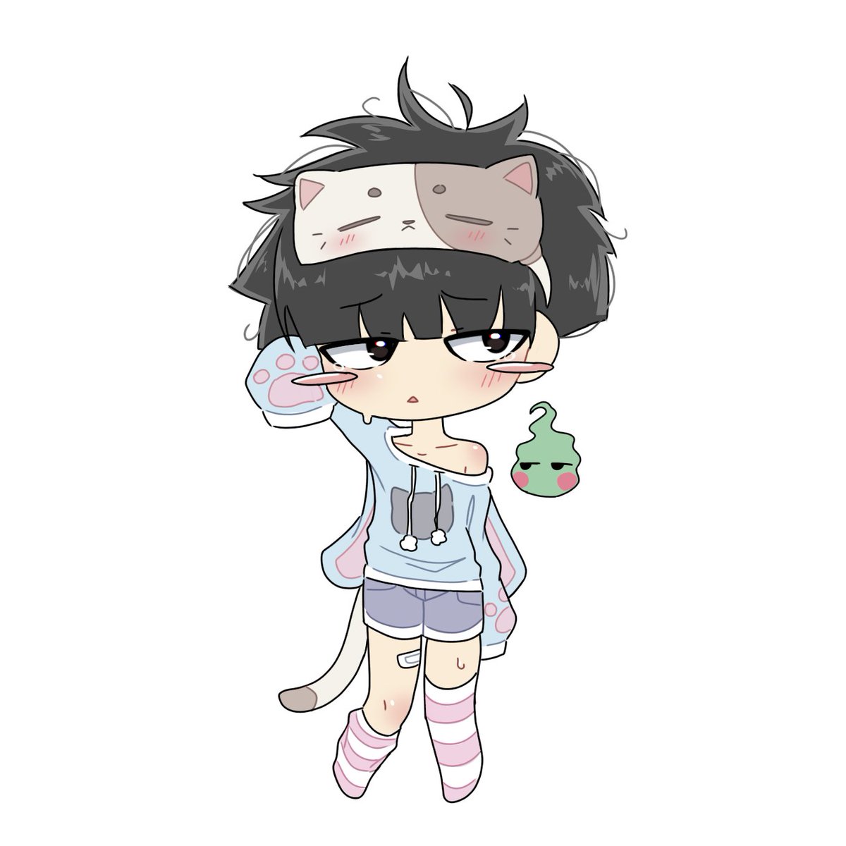 tsubwunni's tweet photo. mob you're so cute #mp100 #エクボ #mob #shigeo #kageyama #shota #chibi https://t.co/ytVu3v2oAf