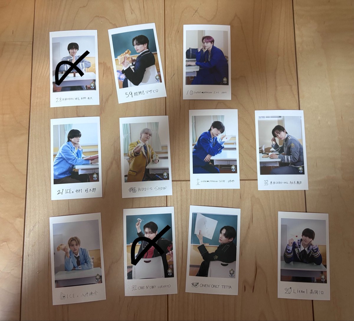marumaru___mal's tweet photo. EBiDAN THE LIVE 2026 エビライ ランダムグッズ 交換 隣の席　ミニフォト 超特急

譲 マサヒロ 志村玲於 中村旺太郎 SHOW 田中洸希 桜木雅哉 八神遼介 TETTA 高岡ミロ

求 アロハ > FUMIYA （後優先）>柴崎楽

郵送のみになります。
心当たりのある方いましたらお気軽にお声掛けください🙇🏻‍♀️ https://t.co/zlWxkFmp30