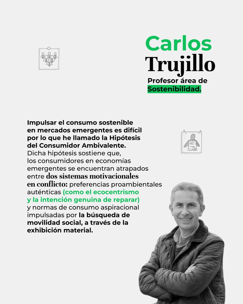 AdmonUniandes's tweet photo. 🔎 ¿Qué están investigando nuestros profesores? Hay preguntas que empiezan en una investigación y terminan ayudándonos a entender mejor el mundo.

En este carrusel reunimos cuatro hallazgos de nuestros profesores que abordan temas tan distintos como el liderazgo, la confianza en las organizaciones, la sostenibilidad, los modelos de negocio regenerativos y el consumo sostenible. 🌎💡

La investigación abre nuevas preguntas, conecta perspectivas y nos ayuda a entender mejor nuestro entorno.

👉 Desliza el carrusel y cuéntanos: ¿cuál de estos hallazgos despertó más tu curiosidad?   

#HablemosSobreInvestigación #InvestigaciónAdminUnaindes #AdminUniandes #LiderazgoParaLaVida