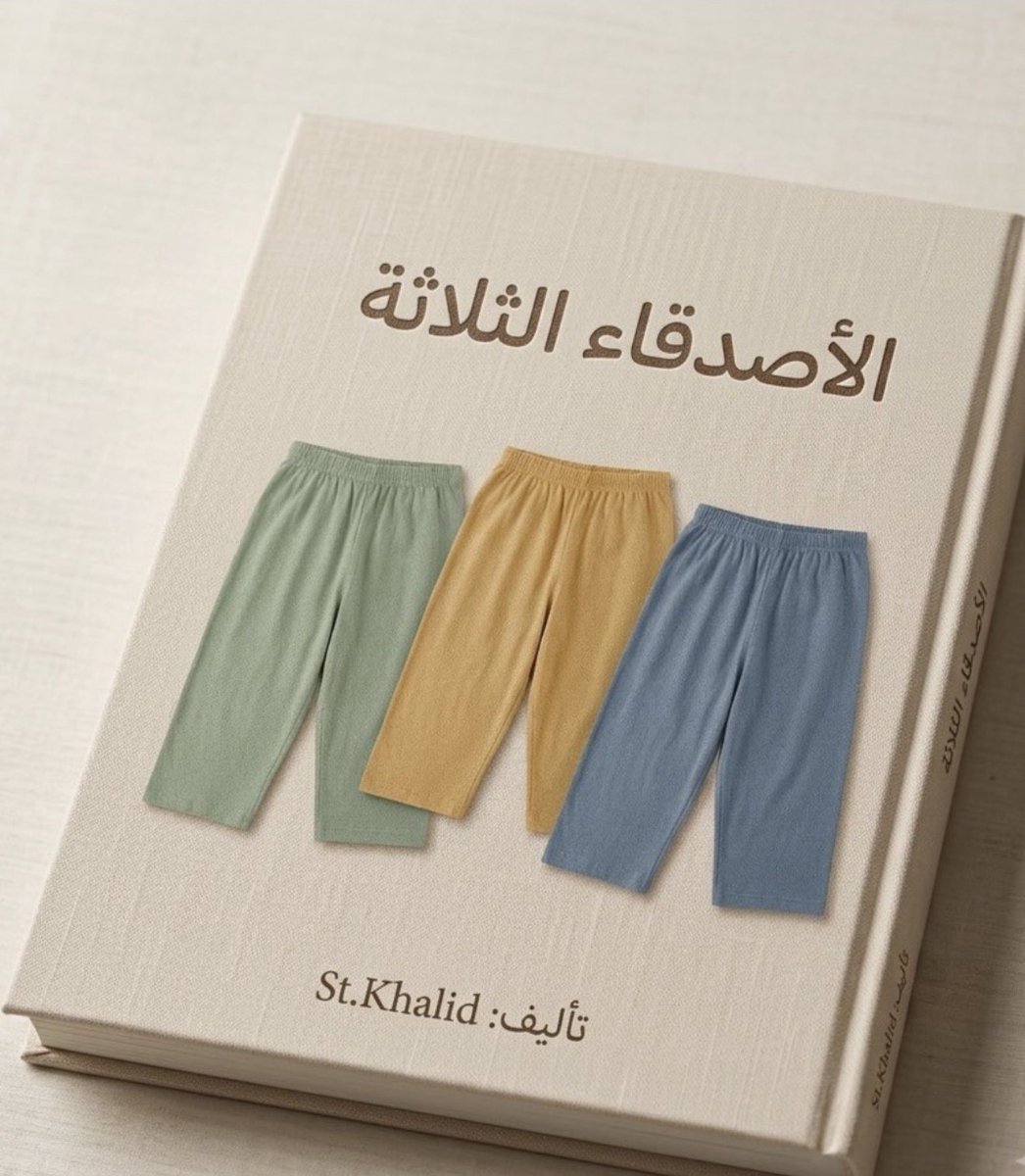 khalid_v12's tweet photo. صدر لي مؤخراً أحد أحدث إصداراتي الأدبية : 

تتحدث الرواية الخيالية عن صداقة مفاجئة بين ثلاث سراويل 

السروال الأول أضعفهم يلجأ للباقين طلباً للمشورة بعد عبث مجموعة أطفال به 😢

يستغل السروالين الآخرين ضعف وحاجة صديقهما لابتزازه وإفراغ جيوبه 💔

لمعرفة النهاية المأساوية والحصول على نسخة يرجى التواصل في الخاص