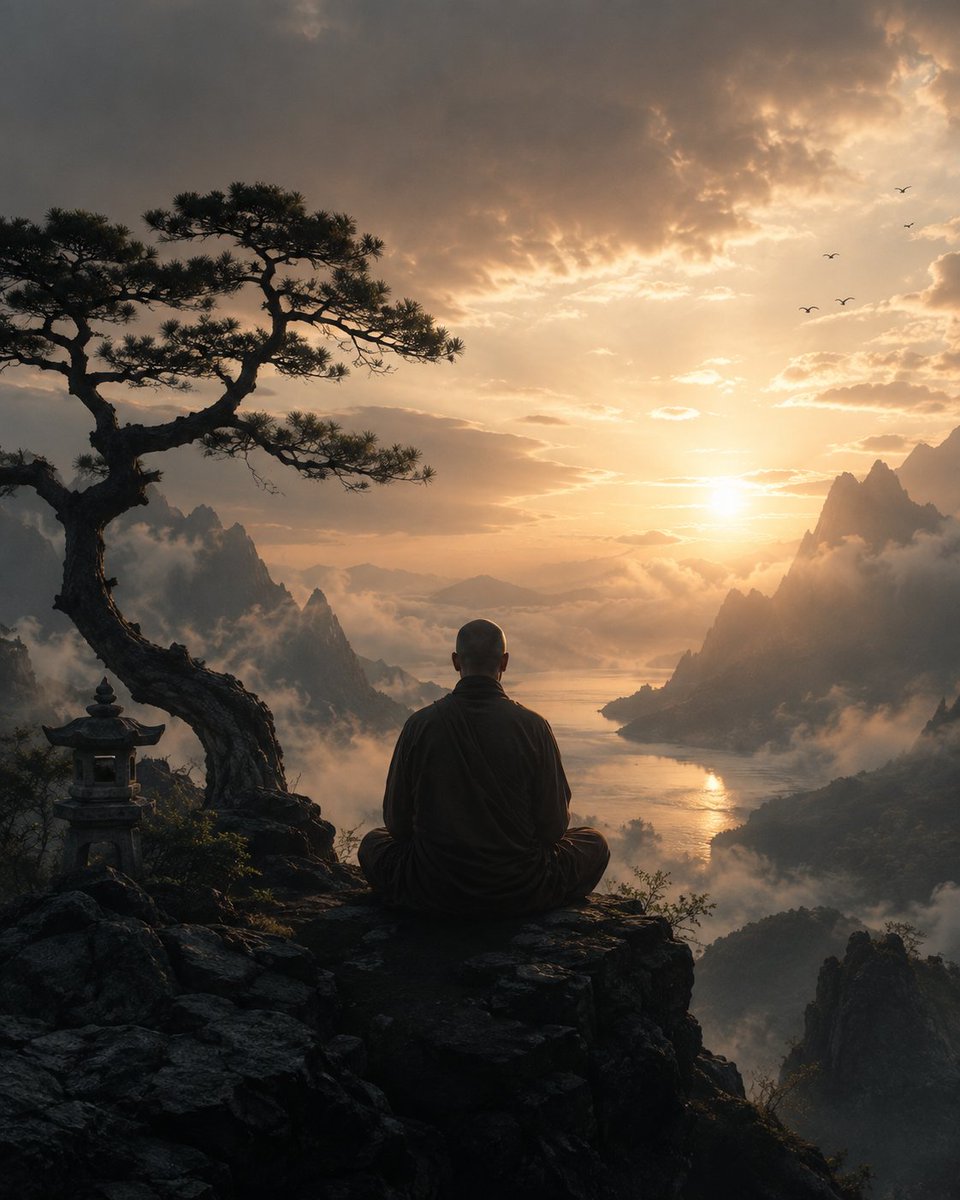 Zenm001's tweet photo. When you rest in quietness, and your image of yourself fades, and your image of the world fades, what's left?

A brightness, a radiant glow of spirit, that is simply what you are.

-Adyashanti https://t.co/e0G5NOR2Kj