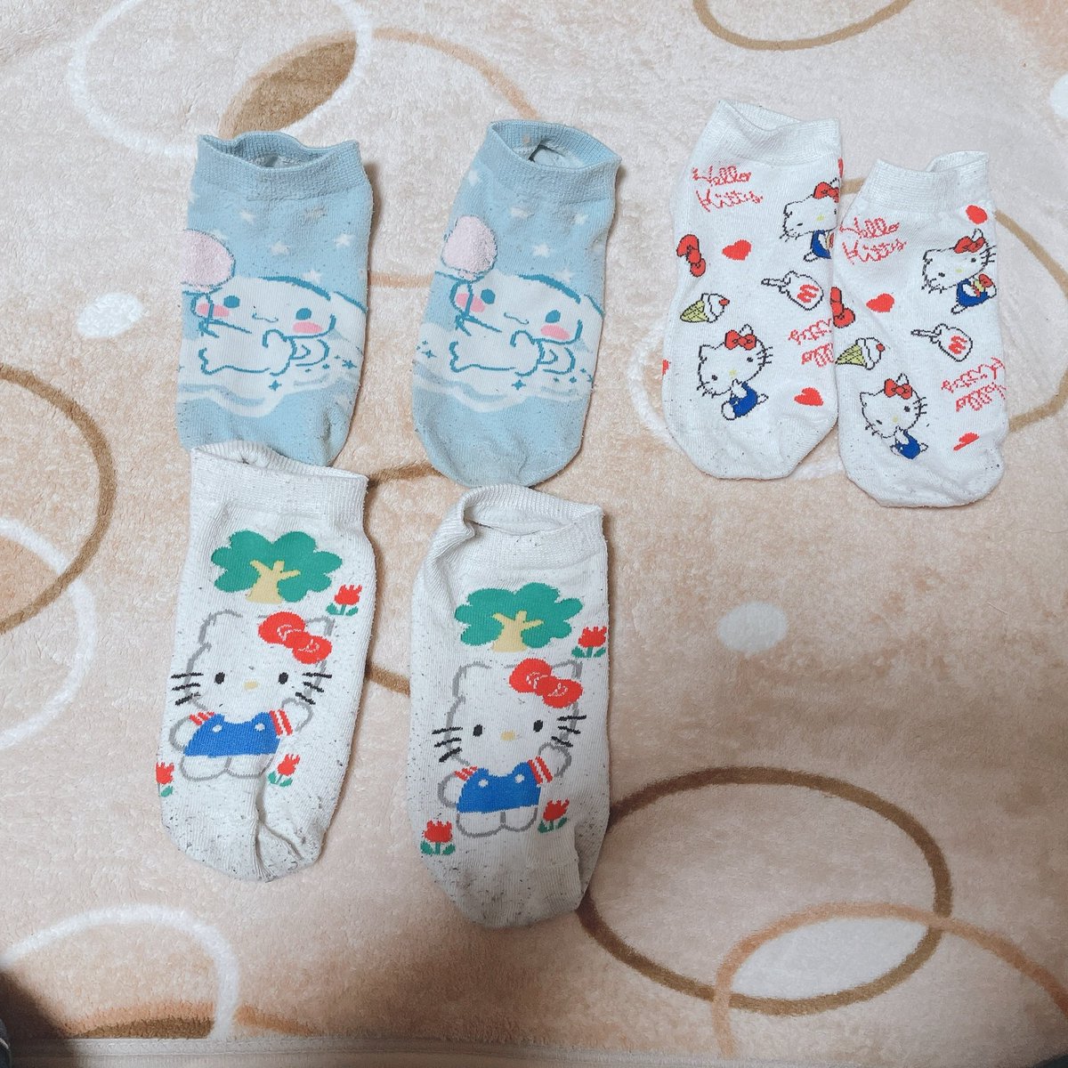 rumigoen5's tweet photo. 🦋🌧おまかせ1日着用靴下🦋🌧

例です700円＋送料・手数料︎💕︎

ヤフフリマ、PayPay、アマギフ
オプションは固定をご覧下さい。
DMお待ちしております♥”

＃使用済み #使用済みパンツ https://t.co/n3juGW6Sfl