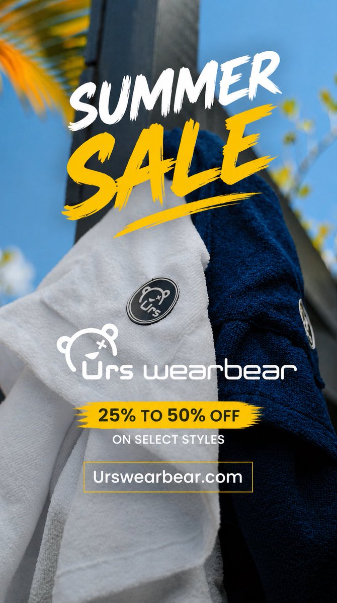 URSWEARBEAR's tweet photo. The URS WEARBEAR Sale is officially on!

🔥 25% to 50% OFF on selected styles.

Don’t wait too long… your size won’t.

🛒 Shop now:
https://t.co/I4e0Ml2pBM

#URSWearbear #Bearwear #MadeByBearsForBears #BearCommunity #BigGuysStyle https://t.co/QyrtVHhF4J