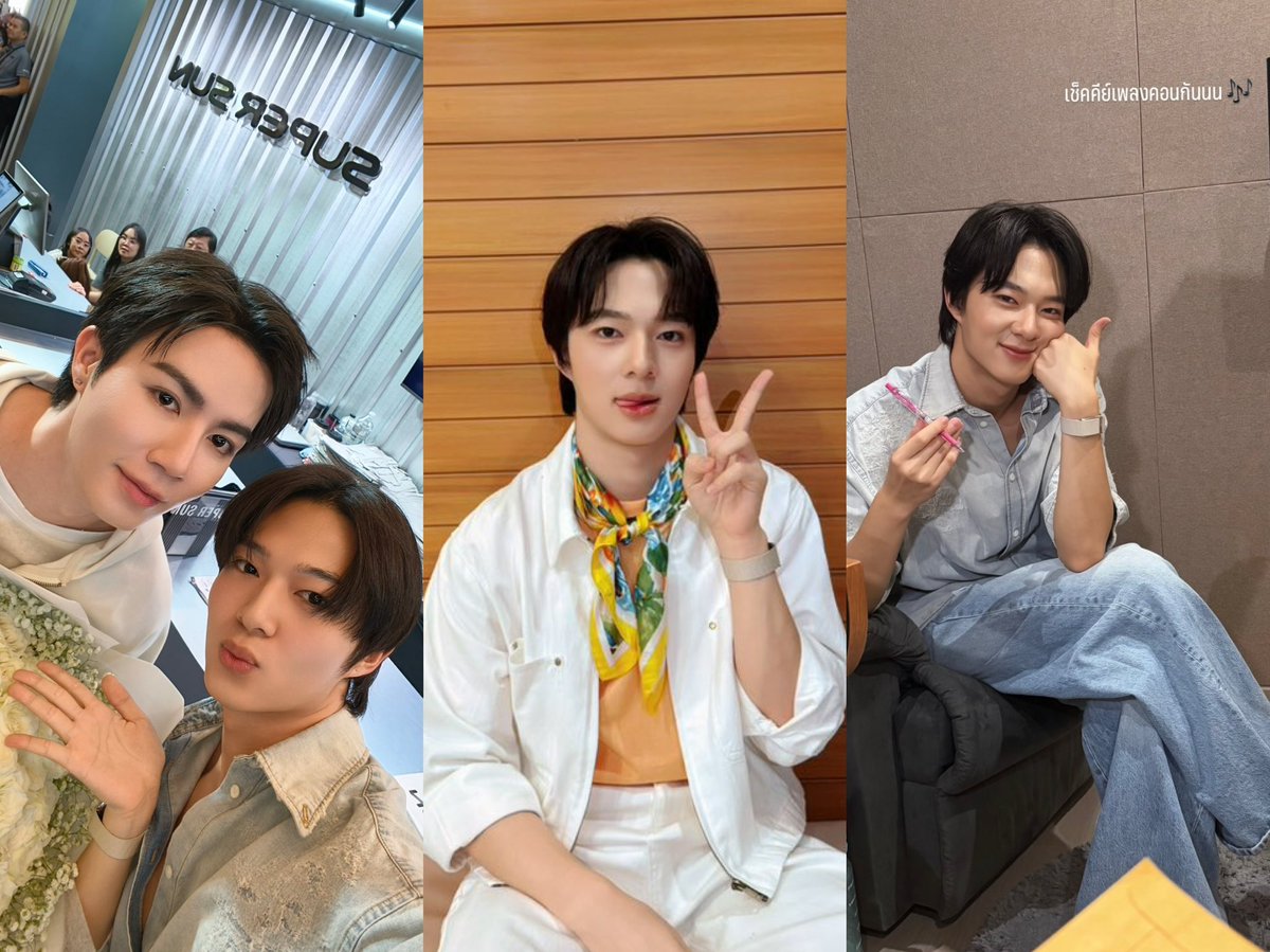 ppetchsp's tweet photo. ไปให้กำลังใจแฟร ต่อด้วยไลฟ์ทำงาน ปิดจบห้องอัดเช็คคีย์เพลงคอนเสิร์ต หนึ่งวันของนุมีสามสิบหกชั่วโมงป้ะ 🥹🥹 https://t.co/OUqg5ui8Nq