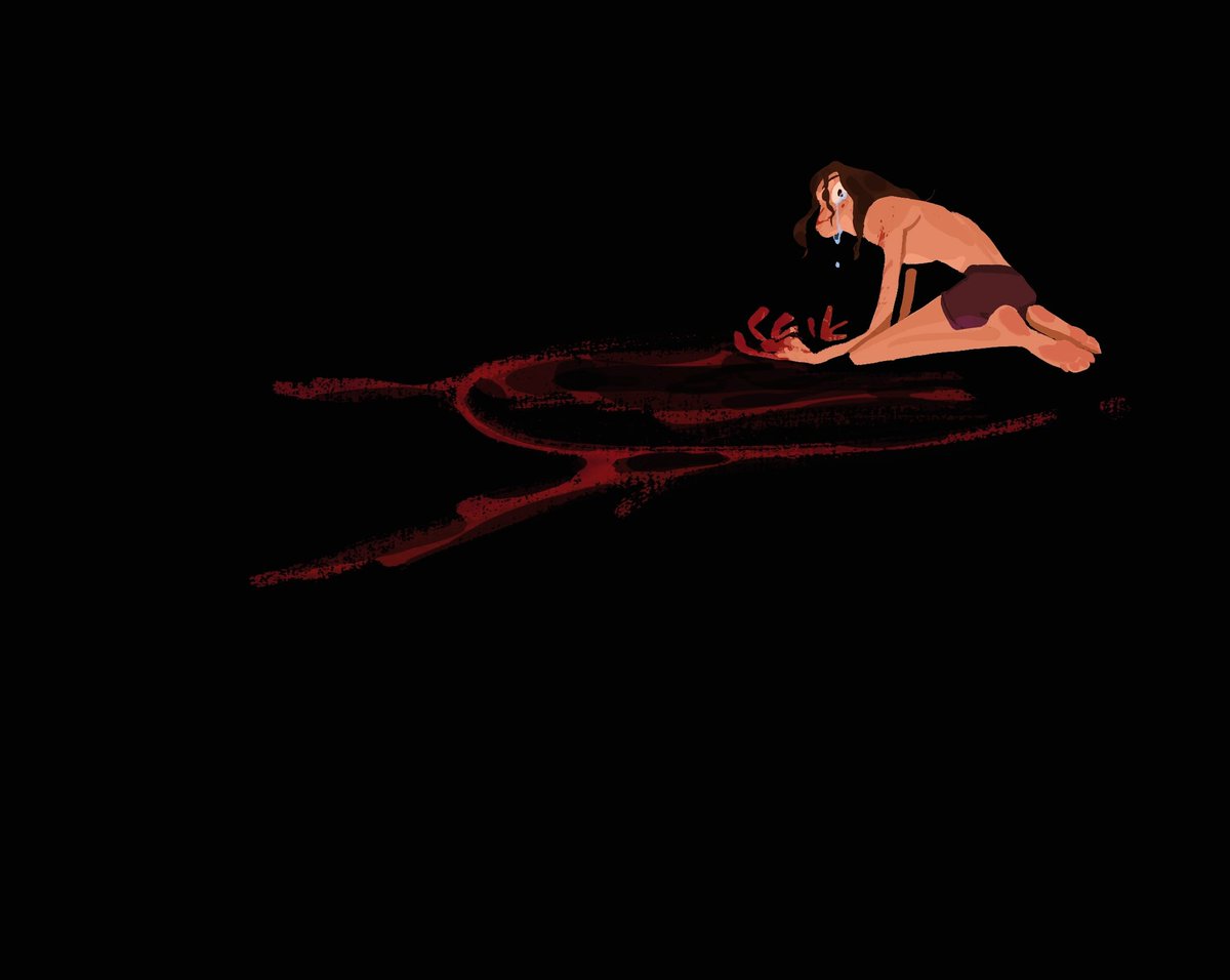 Ant1Draws's tweet photo. Oh what a mess I’ve made of it all…

Another melodramatic doodle, these are very cathartic https://t.co/DSwbvz2tRA