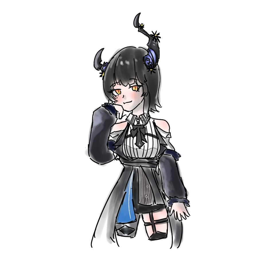 NofuuKee's tweet photo. Ravencroft but shiori 
#RavenCrafts https://t.co/uauiS6zYY7