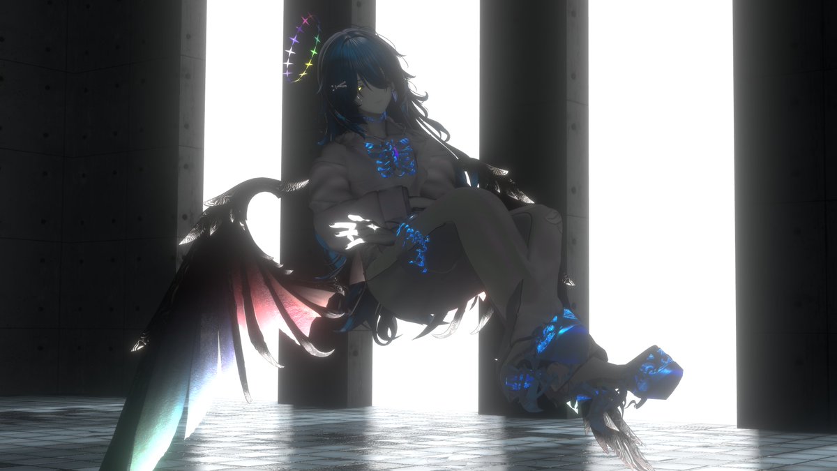 Nephey_vr's tweet photo. oyasumi! https://t.co/D4DZKv9dOp