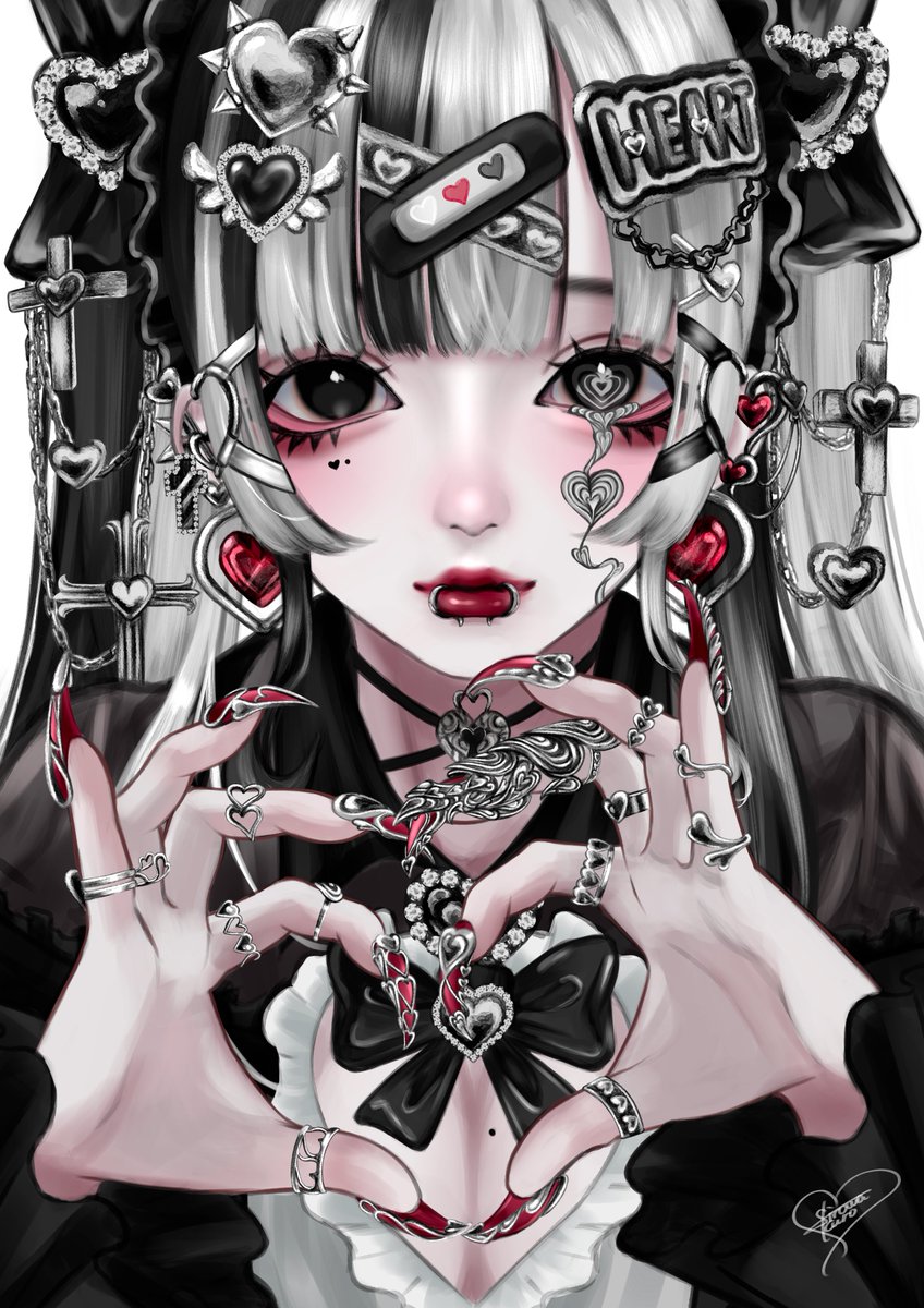 sirowakuro's tweet photo. 8 - 10🤍❤🖤 https://t.co/9v9XpAQdOc