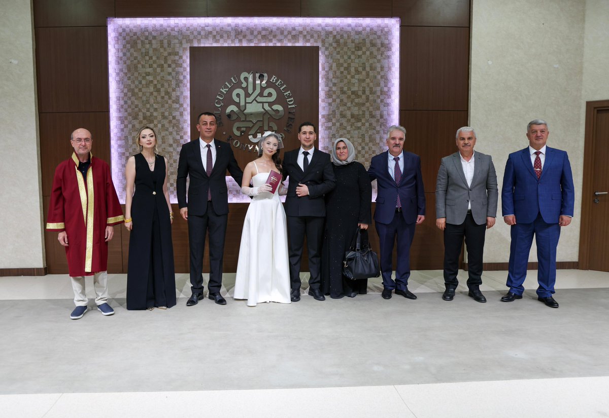 a_pekyatirmaci's tweet photo. Konya İl Jandarma Komutan Yardımcısı Yücel Taş’ın kızı İrem Naz ile Özer Ailesi’nin oğlu Mert evlatlarımızın nikâh akidlerini gerçekleştirdik.

Bu evliliğin ailelerimiz için hayırlı olmasını temenni ediyor, genç çiftimize ömür boyu mutluluklar diliyorum. https://t.co/R7pyDKnbJS