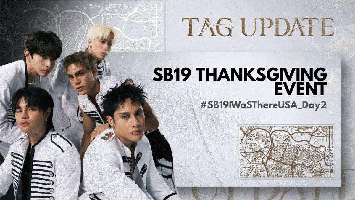 SB19TrendsPH's tweet photo. [ TAG UPDATE ]

A’TIN, we’re back for Day 2! 🍎

SB19’s “I WaS There” Thanksgiving Fanmeet continues today at Graton Resort & Casino. One more gathering with Mahalima, so let’s keep the energy going and make some noise! 🔥 

🇺🇸 Aug 9 | 5:00 PM PDT
🇵🇭 Aug 10 | 8:00 AM PHT

UPDATED TAGS:
SB19 THANKSGIVING EVENT
@SB19Official #SB19
#SB19IWaSThereUSA_Day2
