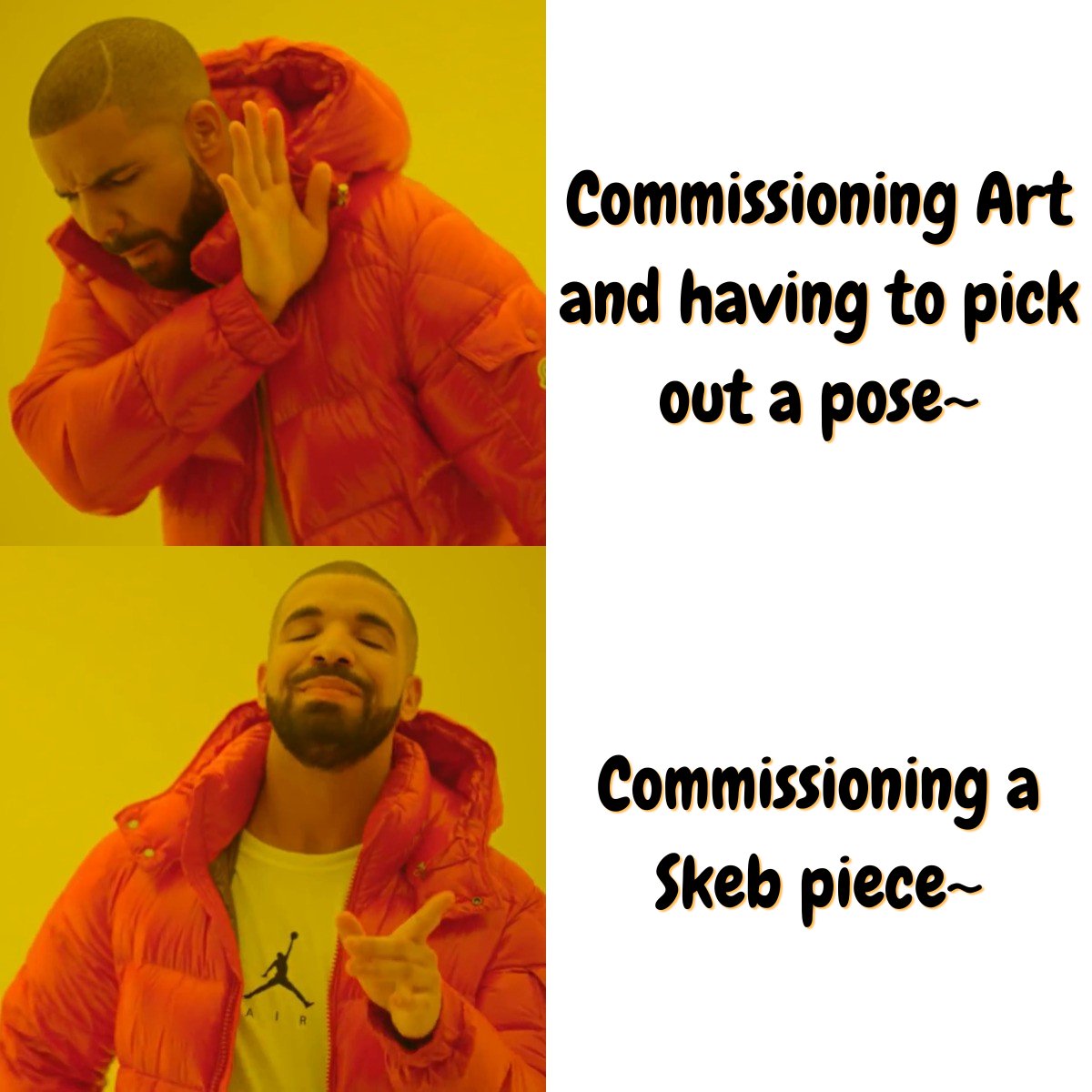 KTrufflesVT's tweet photo. Am I the only Vtuber who prefers commissioning a Skeb piece over picking the pose out myself??? 🎨

Having to pick a pose or reference for a commission is my WORST enemy because I can never decide what I want~ BUT with a Skeb commission, artists get to bring their own vision and ideas, and they definitely have more ideas than me 💀

I feel like artists just have a better grasp of vibes, poses, compositions, all the things. So I wanna give them all the control~

What do you prefer as a commissioner? Or if you’re an artist, which do you prefer to receive? 🍄