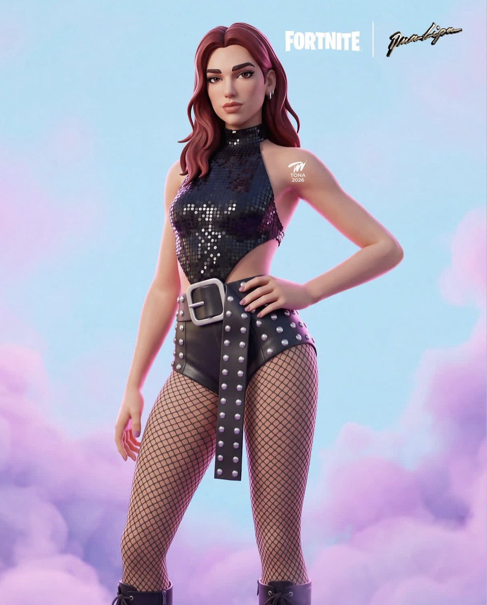 DuaLiposting's tweet photo. Dua Lipa Fortnite Concept. https://t.co/GugtEglgyo