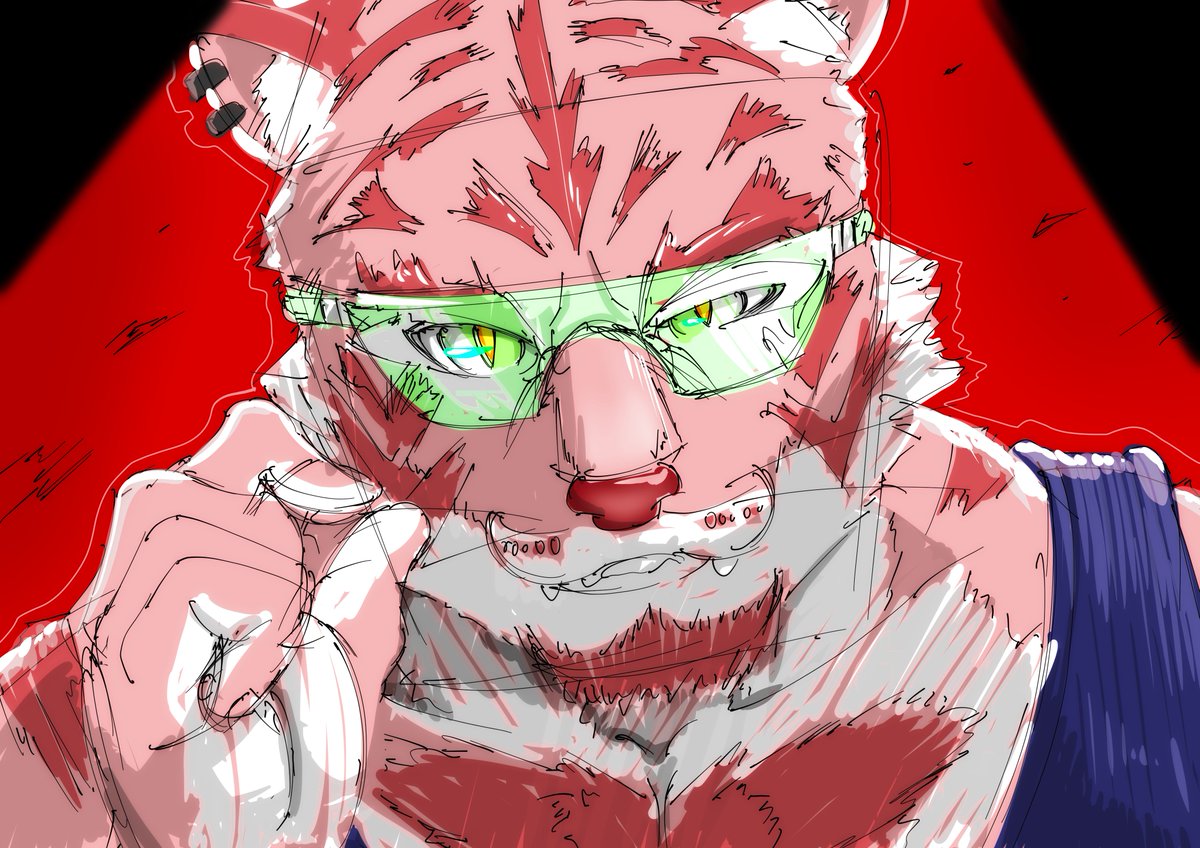 torazou10's tweet photo. 深夜のラフタイガー🐯 https://t.co/fuN6rVxZ2X