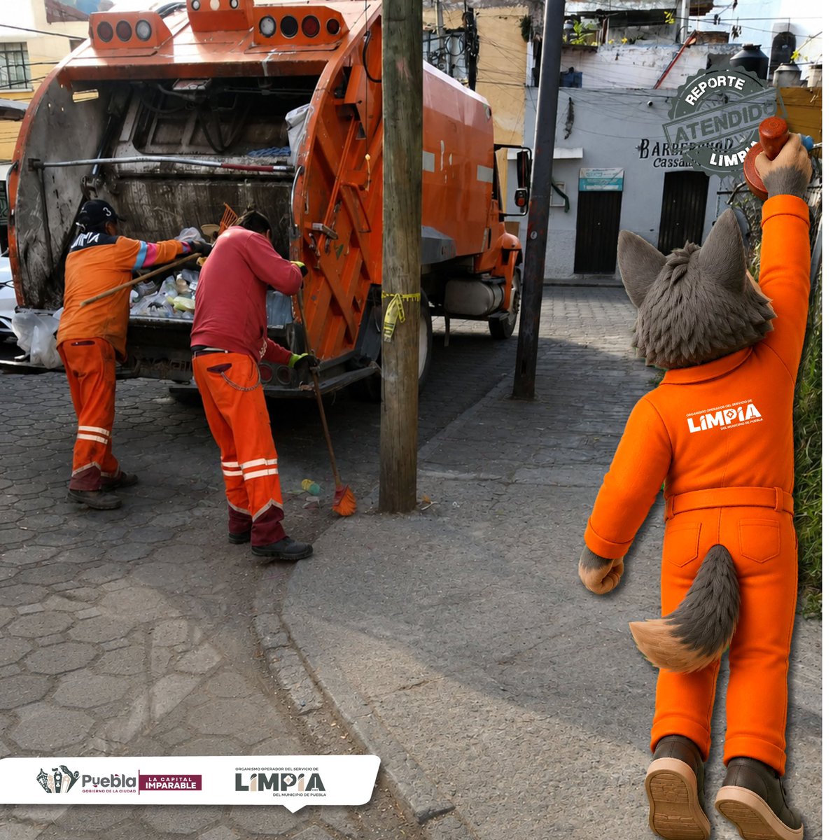 LimpiaPue's tweet photo. Atendimos un reporte ciudadano realizado a través de @MariLoliPellon.

Nuestro equipo de #LIMPIA acudió al punto para realizar las labores de limpieza y mantener este espacio limpio. 🧹🗑️ https://t.co/8LVRT3GK6l