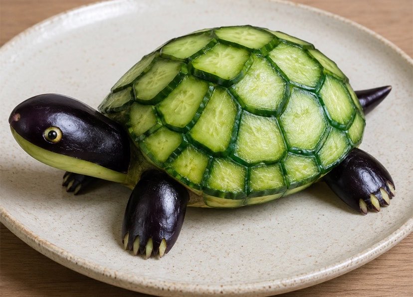 mixnuts_228's tweet photo. 胡瓜と茄子で亀ちゃん🐢💚🥒🍆

今日もっ1日お疲れ様です✨️•*¨*•.¸♬︎ https://t.co/4SuwJ1J9AH