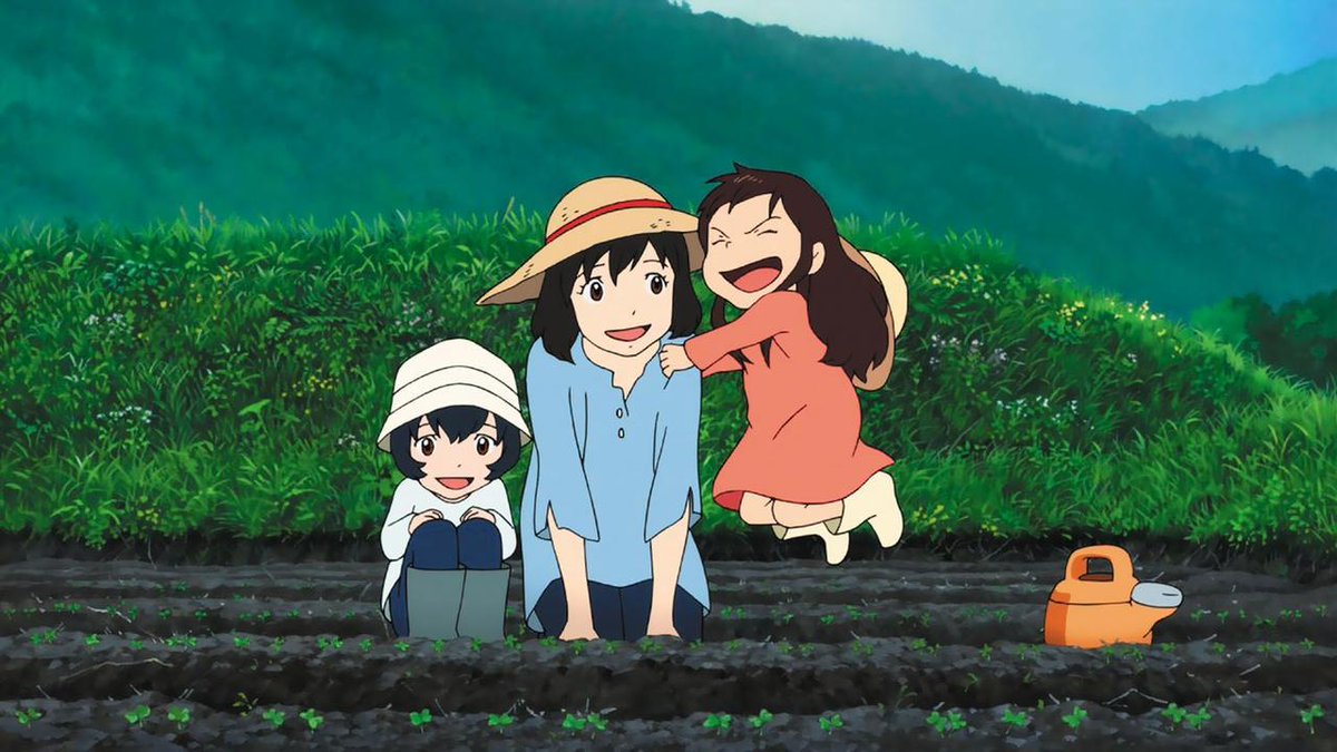 Animated_Antic's tweet photo. Mamoru Hosoda's films are such a wonderful treat. If you haven't seen one of them yet, I highly recommend you do so. They're a delight. https://t.co/gqRSBzs5Xl