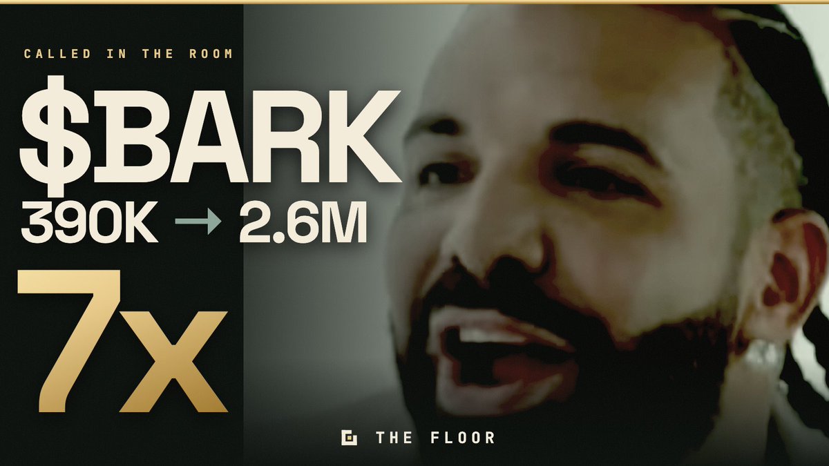 TheFloorFyi's tweet photo. we printing even on a sunday 🔥

$BARK 390k → 2.6m https://t.co/Nmz1ttdnHE