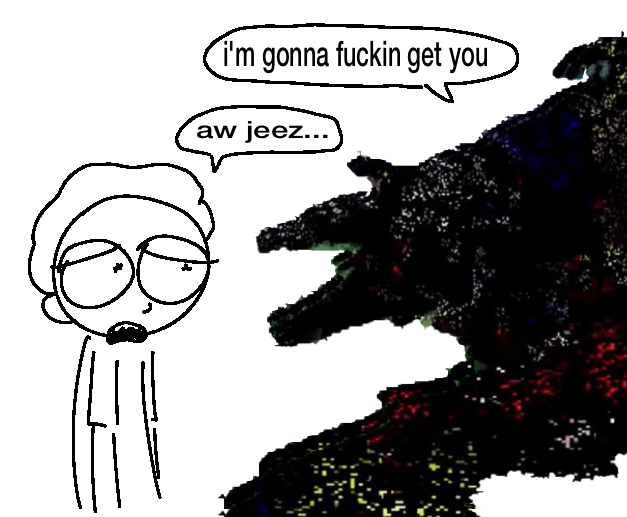Girlpantzz's tweet photo. Morty dont let the pibby glitch get youu nooooooo https://t.co/SAWY782c0t