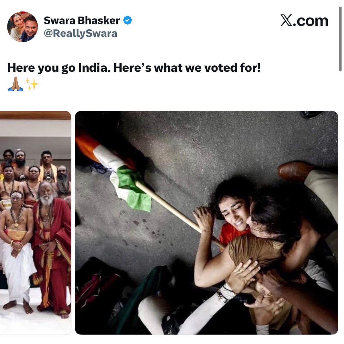 FabulasGuy's tweet photo. Here you go India

Never trust fake Propaganda peddle by these liberals. https://t.co/2erSrn0ldt