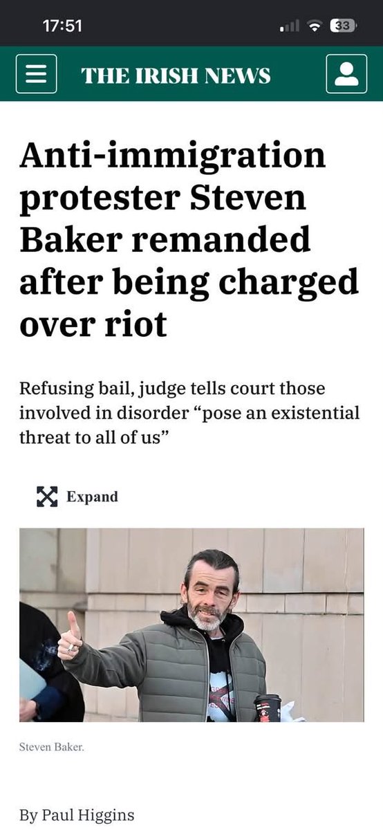 FreeStevenBaker's tweet photo. Stevie: remanded as an “existential threat” despite not being observed engaging in violence.

Yet someone carrying a military-grade Semtex bomb gets bail?

A bomb is a bomb. Make it make sense.

#FreeStevie #FreeSpeech #CitizenJournalism https://t.co/MQHdqjfdqi