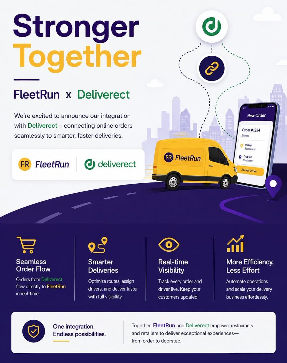fleetrunsaudi's tweet photo. #integration #Deliverect #FleetRun #delivery #Saudia_Arabia https://t.co/t8jg6f6CEl