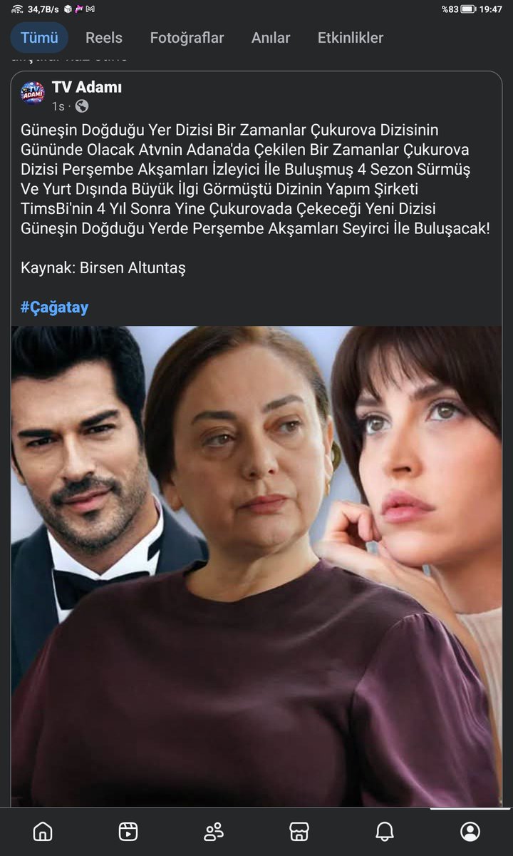 avare_45's tweet photo. çünkü alıştılar kaz etine #birzamanlarcukurova başlayıp bitene dek reyting rekorları kırdı diger tv'ler perşembe gecelerine dizi koymaktan korkuyorlardı perşembe geceleri konulan çok sayıda diziyi bitirdi #atv için çok kazançlı bir diziydi https://t.co/mmQ7nI9CD5
