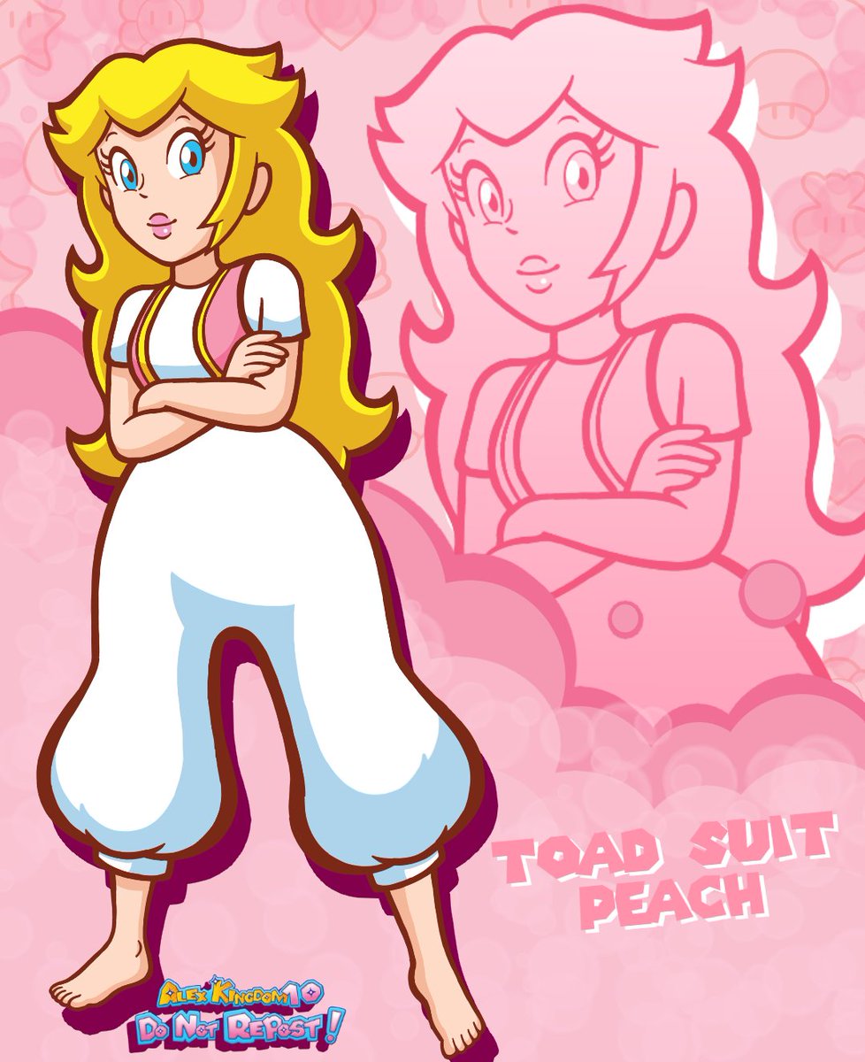 AlexKingdom10's tweet photo. 🩷Peach Month Princess Peach Art Challenge🩷 

Day 5 : Toad Suit 

#peachmonth #princesspeach #nintendo https://t.co/KkujJk0Rkr