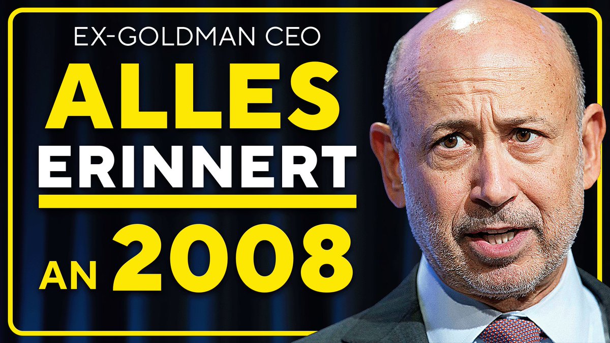 marcfriedrich's tweet photo. Ex-Goldman-CEO warnt: Die nächste Finanzkrise baut sich bereits auf 

👉 https://t.co/UIrRofw0MA 

@lloydblankfein war fast 40 Jahre bei Goldman Sachs und davon 13 Jahre CEO. Er erlebte die Finanzkrise 2008 aus nächster Nähe – und warnt heute vor neuen Risiken im Finanzsystem.

Im Gespräch mit Marc Friedrich spricht er über die mögliche nächste Finanzkrise, die KI-Blase, Bitcoin, Donald Trump, Europas wirtschaftliche Zukunft und die Frage, wie gefährlich die aktuellen Entwicklungen wirklich sind.

Außerdem spricht Blankfein ungewöhnlich offen über seine eigene Karriere, Krisen, Sterblichkeit und den Sinn des Lebens.

Was kommt als Nächstes?

#LloydBlankfein #GoldmanSachs #Finanzkrise #Bitcoin