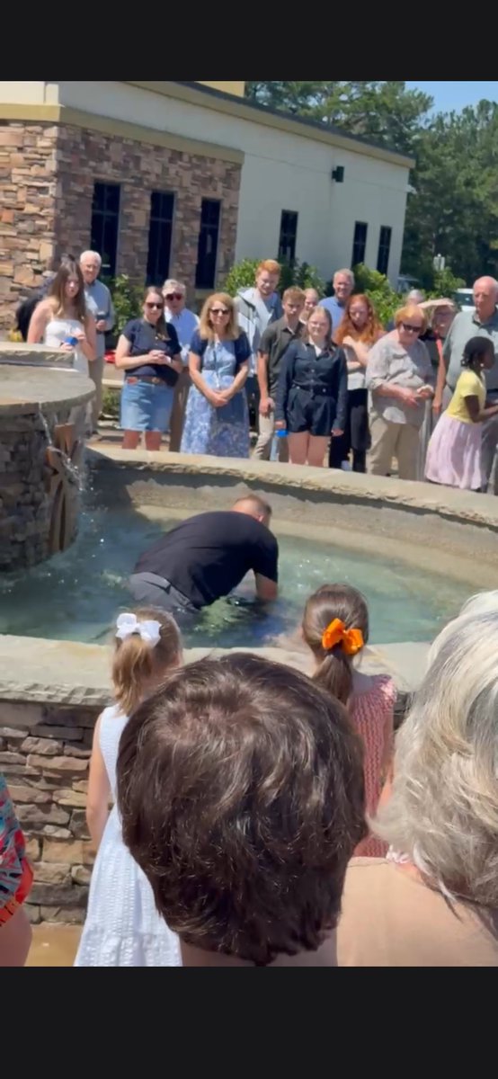 JonnyCarrots007's tweet photo. I got the opportunity to baptize one of my sons today. I pulled him out of the water at birth &amp; God breathed new life in him as I handed into my wife. Today I will pulled him out of the water as a symbol of the New Birth and we hand him back to God! #MadeNew https://t.co/Ii43AEw2M8