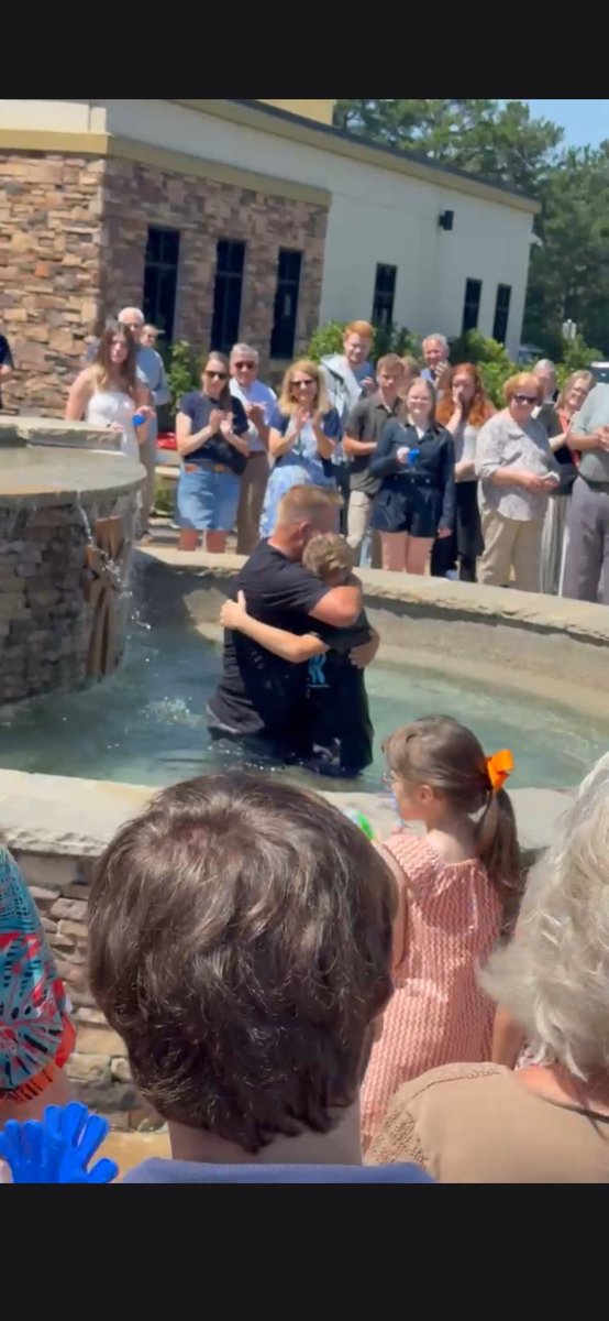 JonnyCarrots007's tweet photo. I got the opportunity to baptize one of my sons today. I pulled him out of the water at birth &amp; God breathed new life in him as I handed into my wife. Today I will pulled him out of the water as a symbol of the New Birth and we hand him back to God! #MadeNew https://t.co/Ii43AEw2M8
