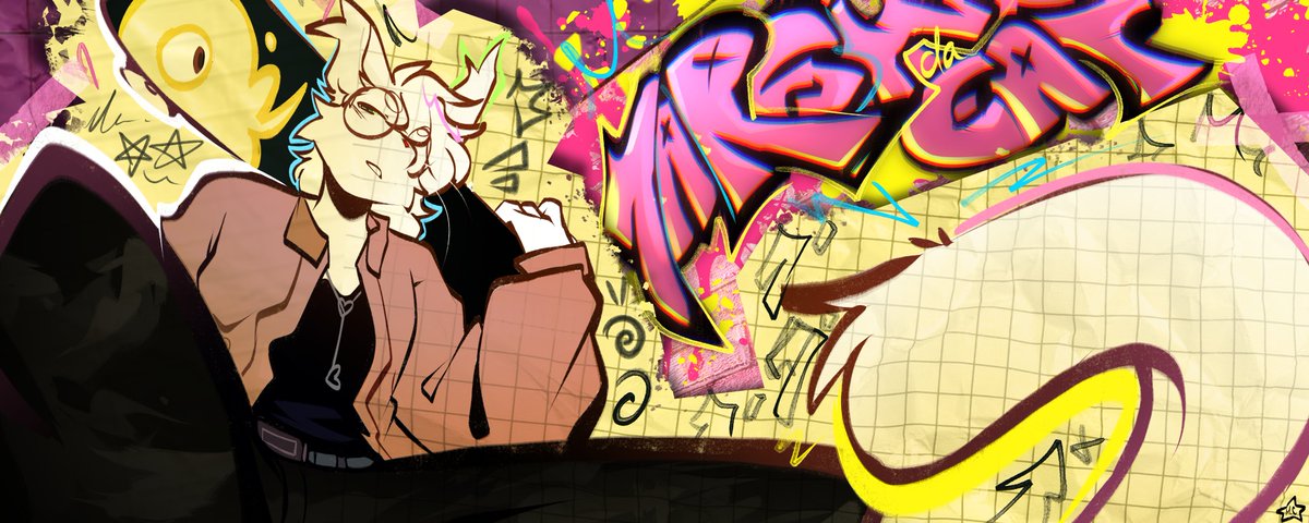 Marsh_da_cat's tweet photo. W banner! Thank you so much!

art by @AnitaMystic https://t.co/suiIoj8bdc