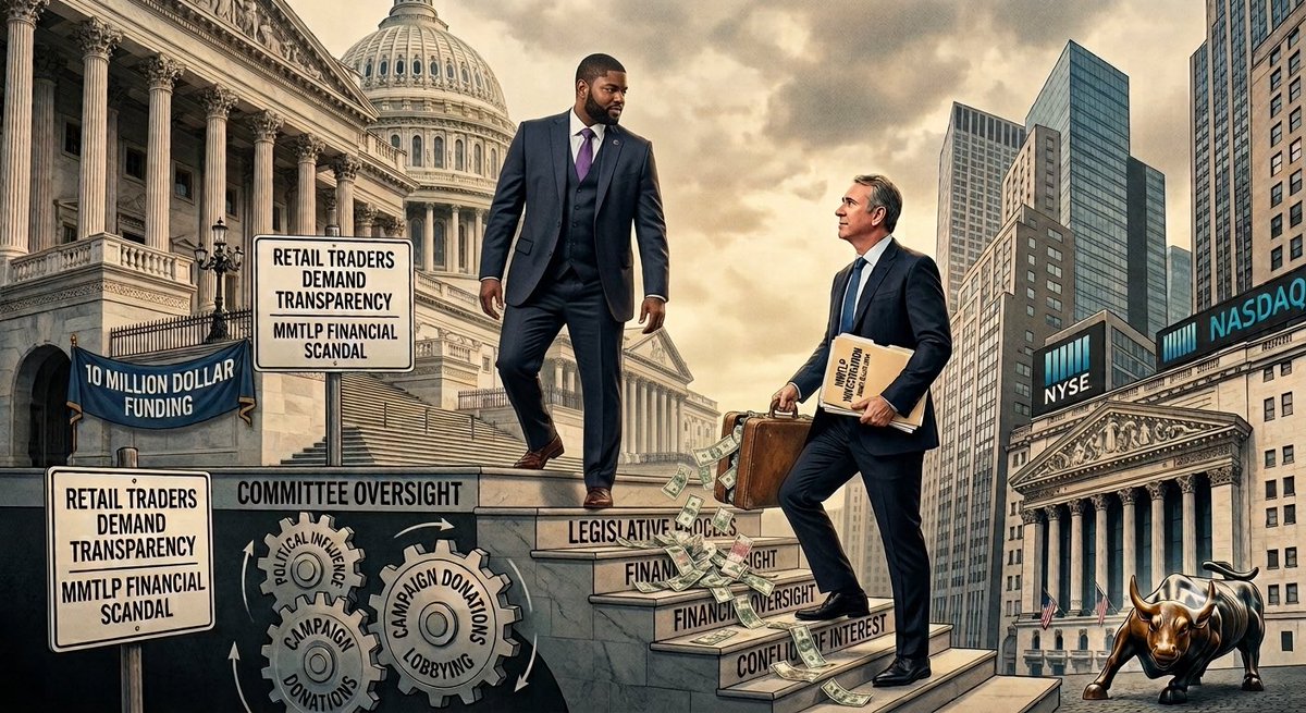 busybrands's tweet photo. Rep. Byron Donalds (@ByronDonalds) sits on the House Financial Services Committee (@FinancialCmte) the very body tasked with overseeing Wall Street, market fairness, and regulatory oversight. 

So why is a congressional committee member accepting donations from Wall Street?

Following the #MMTLP trading halt, thousands of retail traders including hundreds of military veterans called on Congress to investigate @FINRA and market makers. Pledges were made to look into market manipulation and regulatory overreach.

Fast forward: @Citadel founder Ken Griffin dropped a staggering $10 million contribution into Representative Byron Donalds political committee. Taking millions from top hedge fund leaders while sitting on the committee governing those exact markets creates a major conflict of interest.  

Public officials cannot claim to fight for everyday investors while taking millions from Wall Street short sellers and hedge fund titans. 

We need accountability, transparency, and answers for $MMTLP victims now, not politicians selling their seats to the highest bidder from Wall Street.