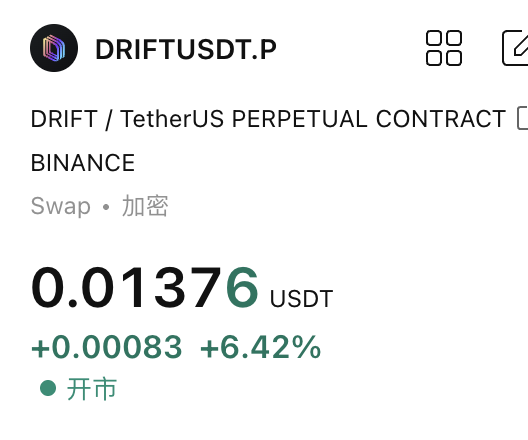 QQ_XJC's tweet photo. 买彩票赚明天的烟钱
$DRIFT 
500块 https://t.co/QjqORUGPU9