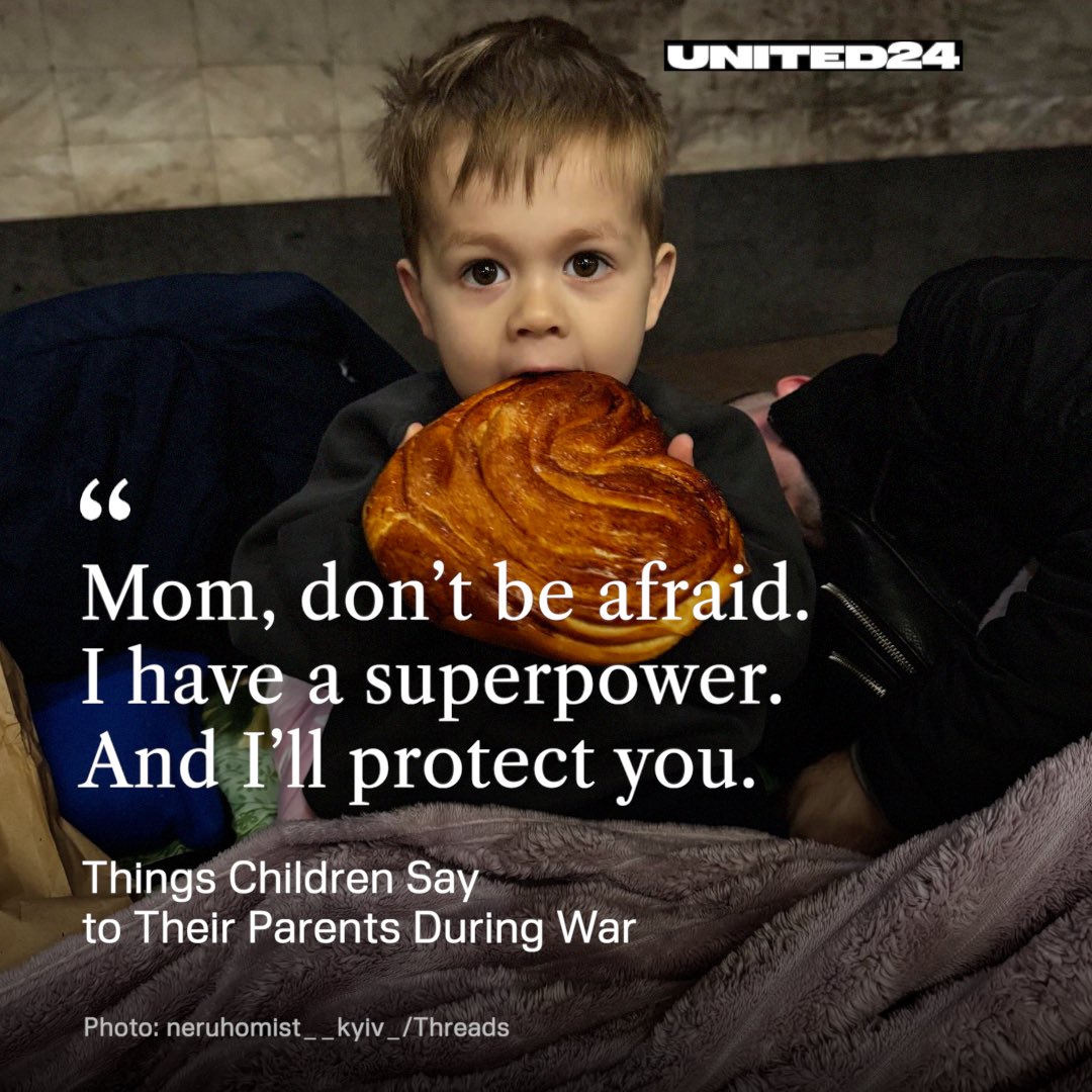 U24_gov_ua's tweet photo. As russia continues to attack Ukrainian cities, destroy civilian infrastructure, and kill people, these young children are forced to adapt to war and survive.

This is not what childhood should look like. And this is not how children should have to learn courage.

Help protect them from russian attacks: https://t.co/NJNUAIL9f2