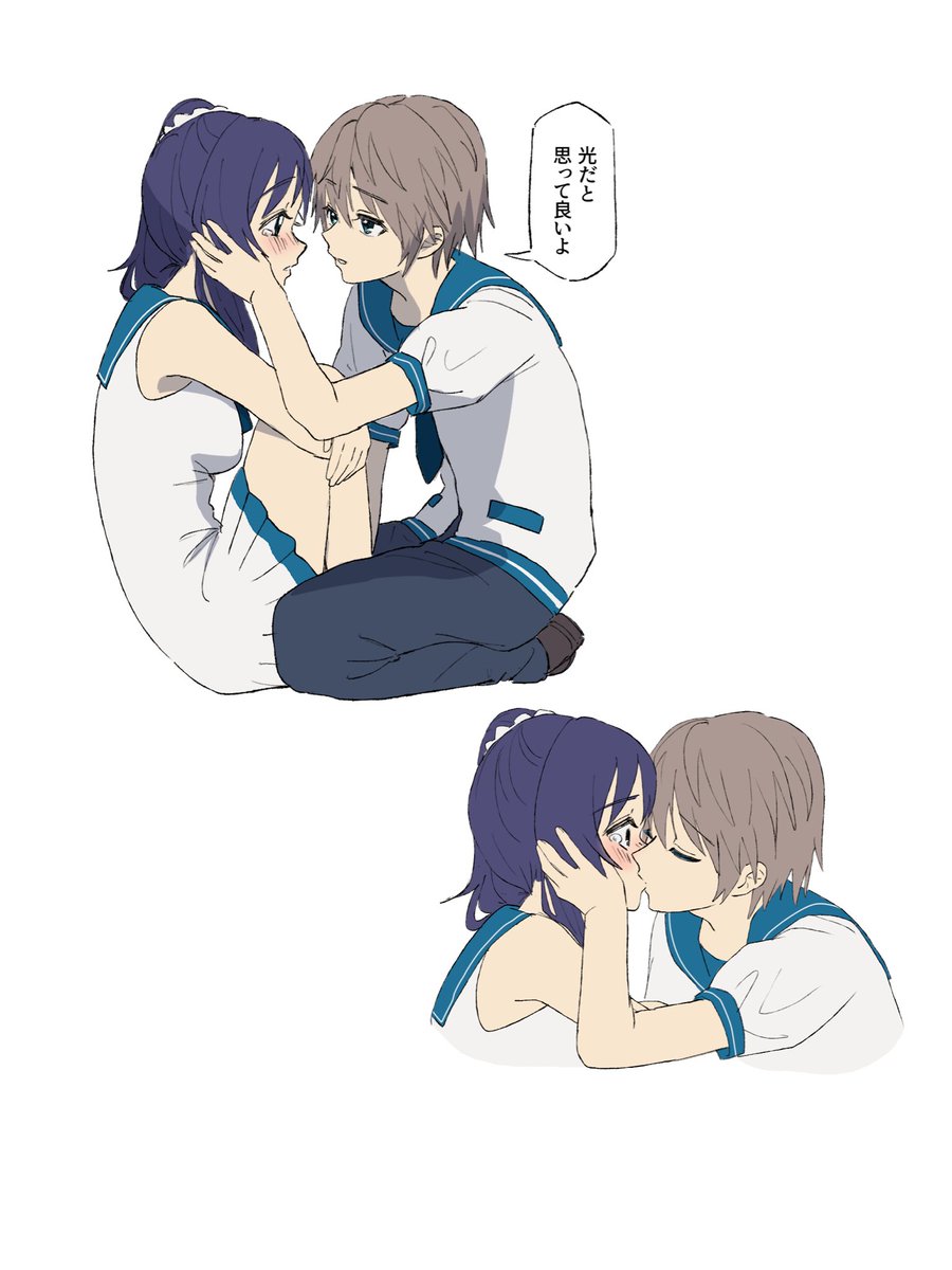 Syakekanmuri's tweet photo. 凪のあすから　要ちさ https://t.co/NYM0oRNnPf