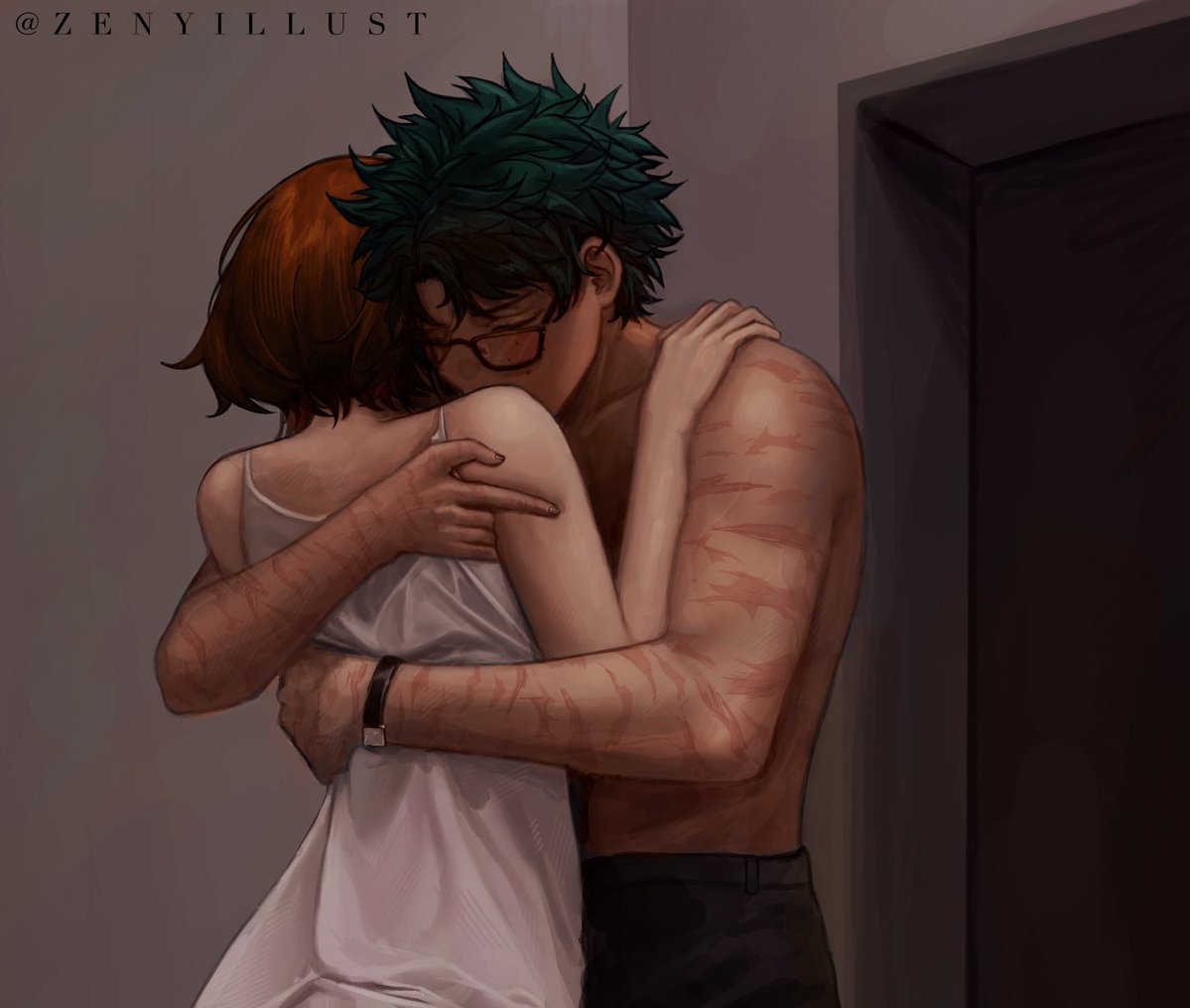 zenyillust's tweet photo. Yearning.
#出茶 #izuocha #mha https://t.co/AjP3Wt1hXj