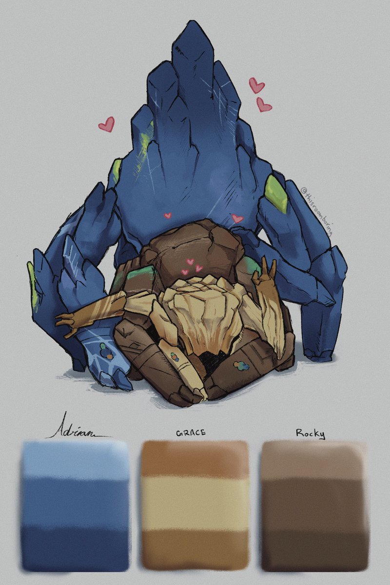 thisroomboring's tweet photo. Grockdrian 💙💛🤎

#grocky #grockdrian https://t.co/b8pUa4mMk7
