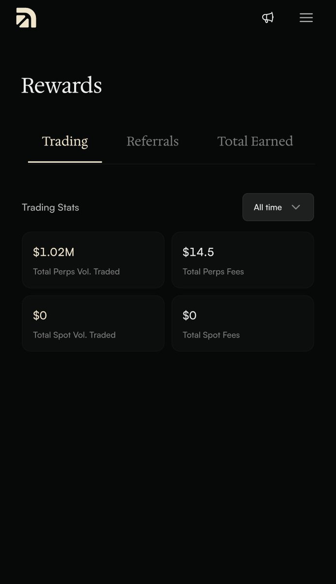 McEmmas's tweet photo. Crossed 1m perp volume on @arcus_xyz. Arcus is still in its early stage with 0% maker fees in beta. I plan to run a lot of volume here before it gets opened to the public.

Check quote for ref. https://t.co/KlB8BFJ1vQ
