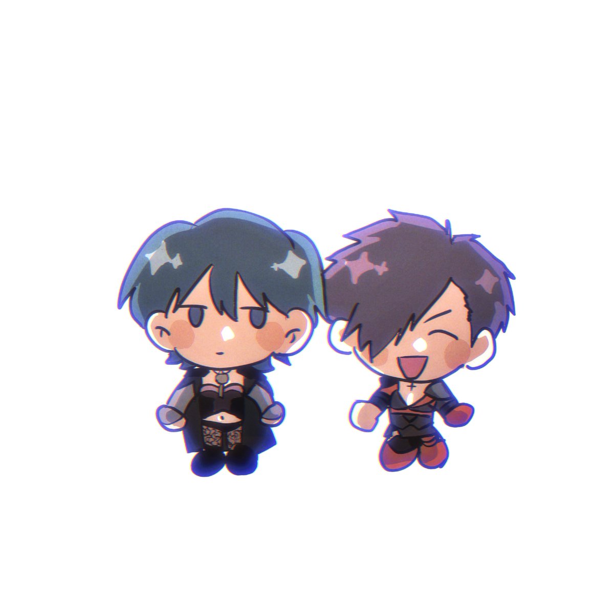 PrimalMXY's tweet photo. #FE3H Byleth and Shez 🩶💜 https://t.co/rpoW5bj9wn