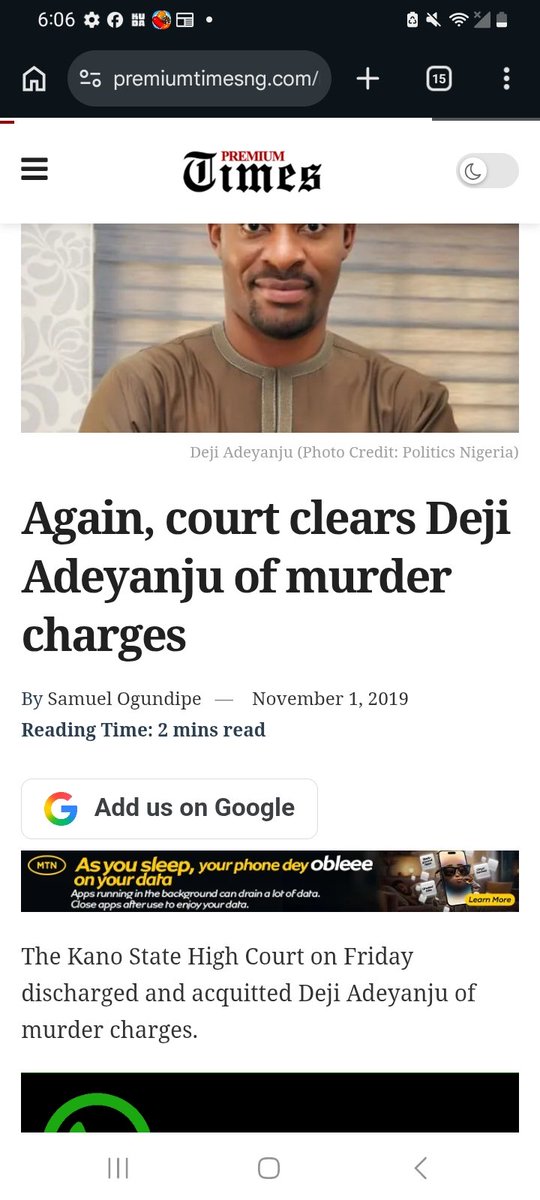 Olamidedscribe's tweet photo. @KadunaResident Bigger in crime. Peter Obi wasn't charged for murder, even though he was cleared. https://t.co/2ChYEwdyhi