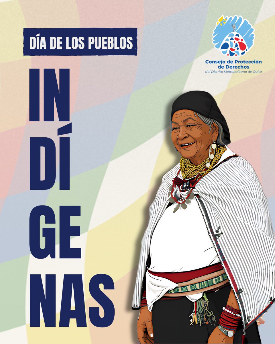 DerechosQuito's tweet photo. 📅 Hoy, 9 de agosto es la fecha en que la ONU reconoció, por primera vez en 1994, que los pueblos indígenas del mundo merecen un espacio propio en la agenda de los derechos humanos. Hoy los reconocemos. Todos los días, los defendemos.
#DíaInternacionalDePueblosIndígenas #DerechosColectivos #QuitoDMQ #ProtecciónDeDerechos