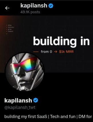 Dev_Garg1's tweet photo. bhaiya 49k posts !! @kapilansh_twt  
that's a lot 🫡 https://t.co/2JvHEWoIaS