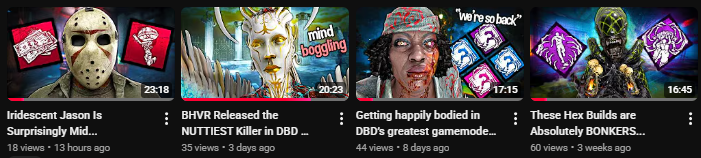 MrJayydub's tweet photo. Youtube has me in Algorithm Purgatory right now man...

I took TWO WEEKS OFF for vacation and haven't recovered since 😭😭 https://t.co/8ZKNzUL5xc