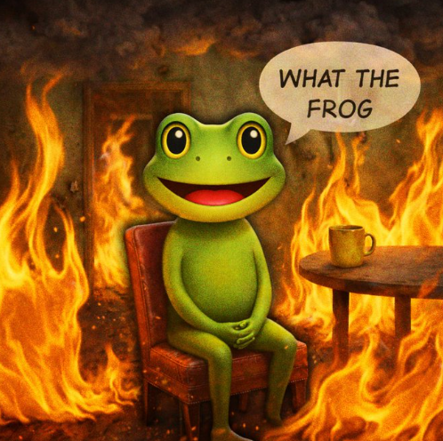 whatthefrogpf's tweet photo. oil goes up and down ,wolrd goes crazy 

$WTF

$WTF

$WTF

We stay froggish https://t.co/W0vtrQvfx6